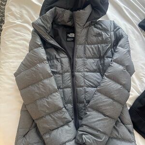 The North Face Women's Charcoal Puffer Jacket
